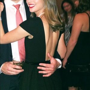 Elizabeth and James Black Mini Dress Size 2